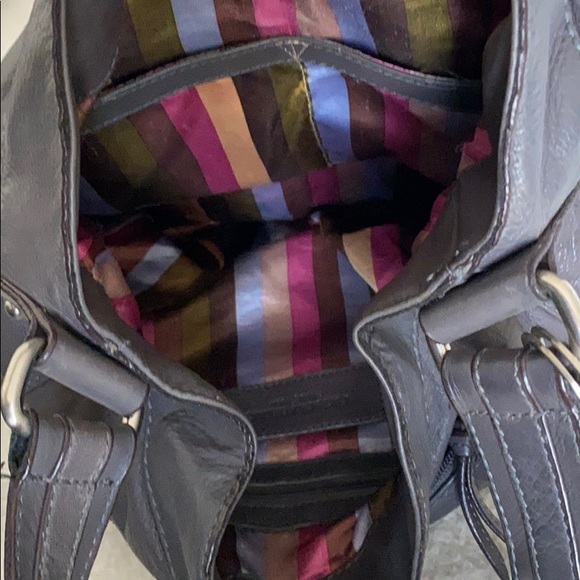 Gray leather Tiganello Purse - Picture 7 of 11